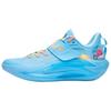 Shock Wave 7 Pro Pu Low Top Basketball Shoes Men's Cloud Blue 112621111-2
