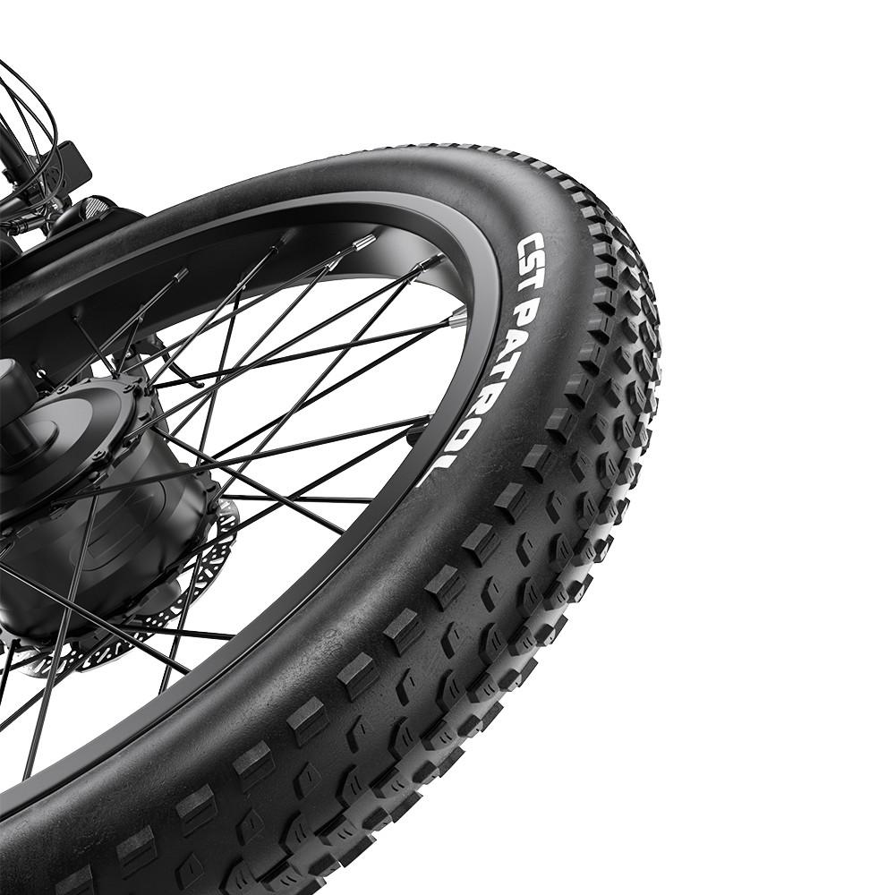 Shengmilo S700 PRO Long Range Electric Bike 48V 25Ah, 80-90km, 2000W Dual Motor, 26x3.0 Fat Tires, Shimano 7-Speed