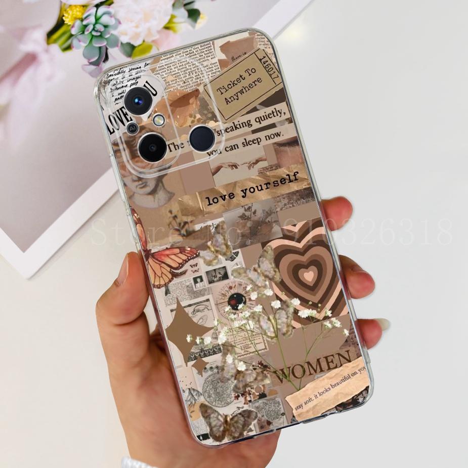 Für Xiaomi Redmi 12C Hülle Neue Mode Bemalte Abdeckung Silikon Weiches TPU Fundas Für Xiaomi Redmi 12C 12 C Redmi12C Handyhülle Coque