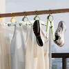 HOT Portable Folding Clothes Hanger with Clips, Multi-Functional Drying Rack for Clothes and Shoes,Sturdy Travel Accessory C