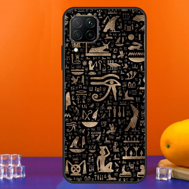 Egypt Egyptian Pharaoh For Huawei Nova 12s 12i 11i 8i 9 10 SE Y91 Y90 Y60 Y70 Y72 Y61 P20 P40 Lite P30 P60 Pro Case