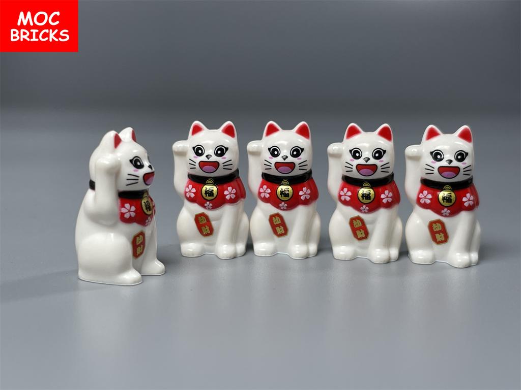 MOC Bricks Chinese Culture Spring Festival Happy New Year Gift Red Envelope Wedding Wine Model City Building Blocks Toys For Kid