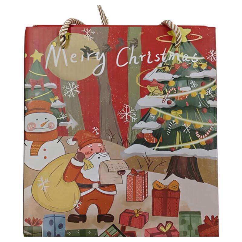 Christmas Themed Glass Mug