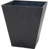 Flower Pot - MEGA COLLECTIONS - Ecostone Square - 41 X 45 Cm - Black