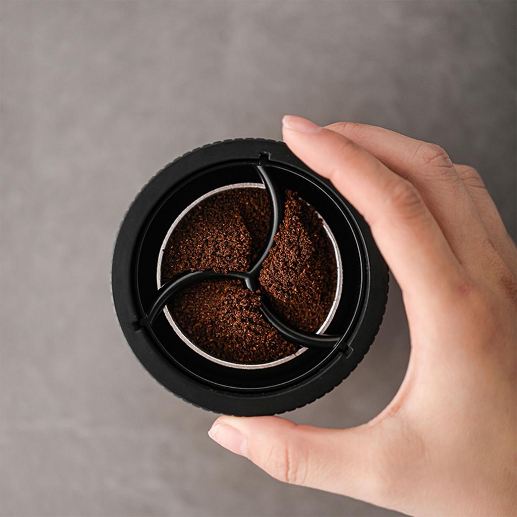 Mocha Coffee Distributor Adjustable Height Coffee Powder Distributor Universal for Moka Pots Adaptive Design Easy To