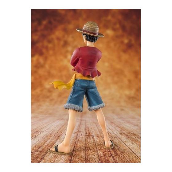 TAMASHII NATIONS Figuarts ZERO ONE PIECE Straw Hat Luffy (resale version) approx. 140mm PVC&ABS painted movable figure
