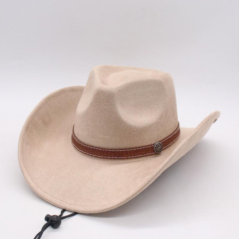 Vindriddare Ullhatt Dammock Västerländsk Cowboyhatt Jazzhatt Solhatt Herr