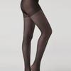 HUGDAY [20 Denier] Silver Glitter Pearl Pantyhose