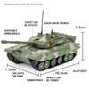 1/32 Scale SWAT 99B / M1A2 / Leopard 2 Diecast Tank Model Toy, Pull Back Toy Vehicle with Sound and Light for Kids Toddler Boys Girls Gift Collection