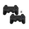 015D Double 2.4G Wireless Game Controller with Dual S2 Receivers, Motor-Free, Compatible with S2 Game Box