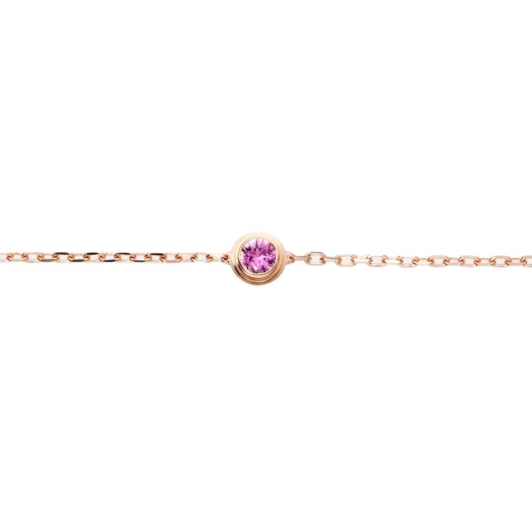 

Серія Cartier DAmour Вишуканий Багатошаровий Браслет із 18-каратного Золота із Сапфірами Жіночий Браслет Рожеве Золото B6037300 Box,Warranty (2025)