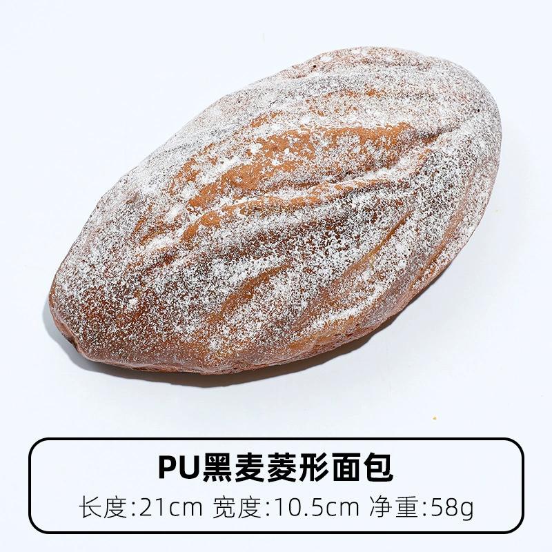 Bread Models Decorated With Rye Bread Baguette Toast Slow Pop Dessert Shop Cabinets With Various Styles Of Photographic Props