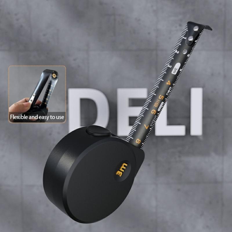 Precise Measuring Tool Steel Tape Measure With nonPoint Corrections Hook NonSlip Grip For Engineers And DIY Projects