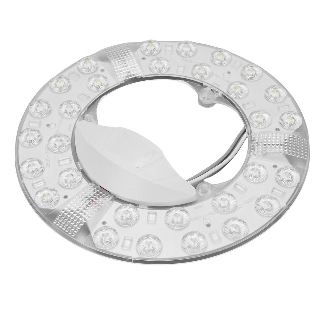 Ceiling Fan LED Light Energy Saving White Color Ceiling Light Retrofit Kit Round Light Replacement Panel PC Board 30W