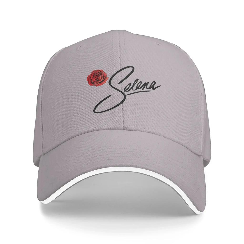 Lateinische Sängerin Selena Quintanilla Baseballkappe Unisex Unisex Druck Trucker-Kappe Sommer Passform Retro Tennis Skate Sonnenschutzmützen