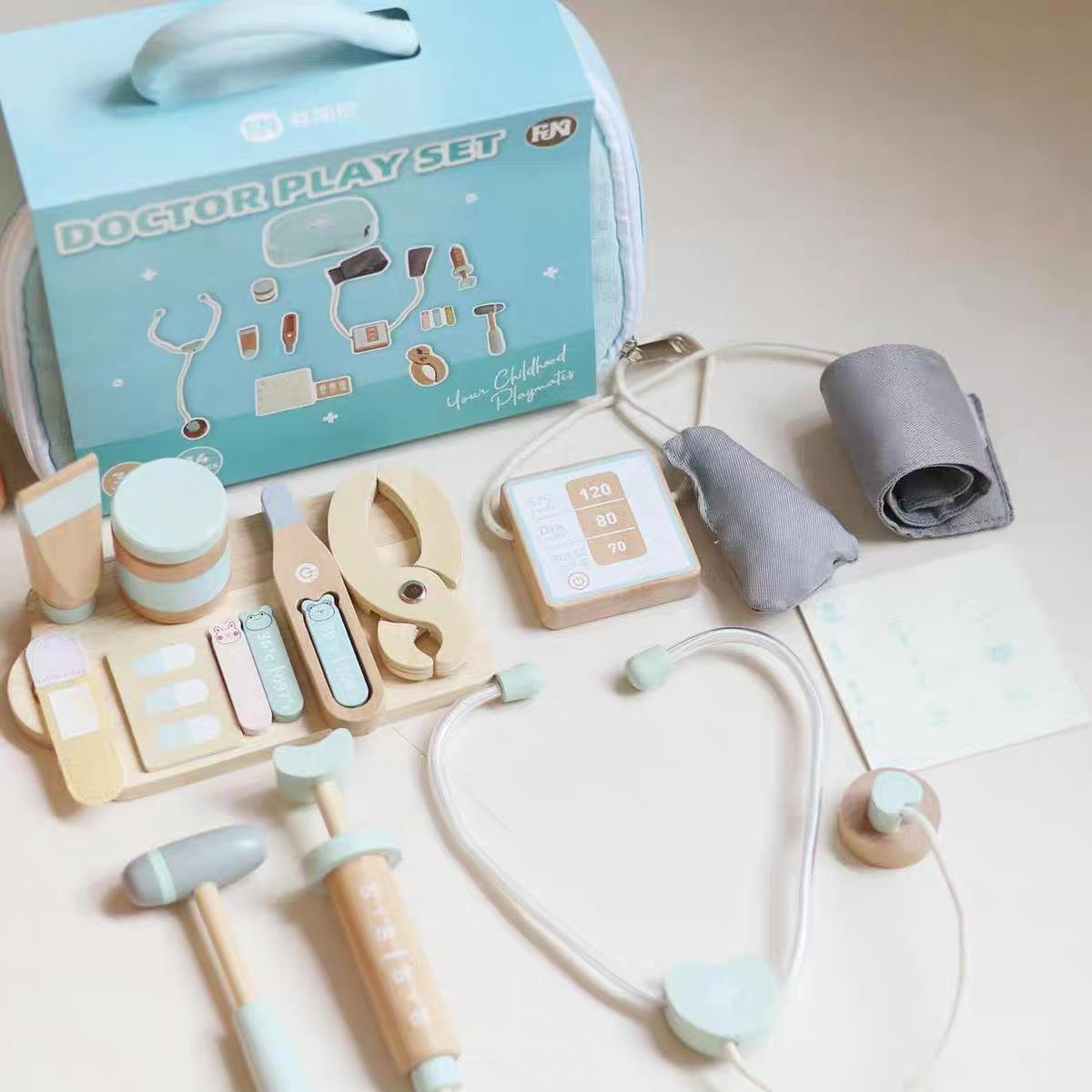 

Детский набор для симуляции доктора: Медицинский набор для ролевых игр, подарок для малыша, подарок на день рождения, развивающая игрушка