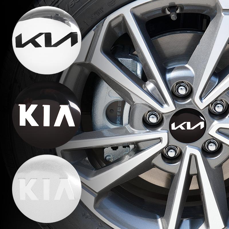 AHT1 Car Tire Center Cover 58mm Kia Wheel Hub Cover Valve For KIA K9 Sportage Niro K5 Carnival EV6 EV9 EV3 Stinger Forte Ceed Cerato