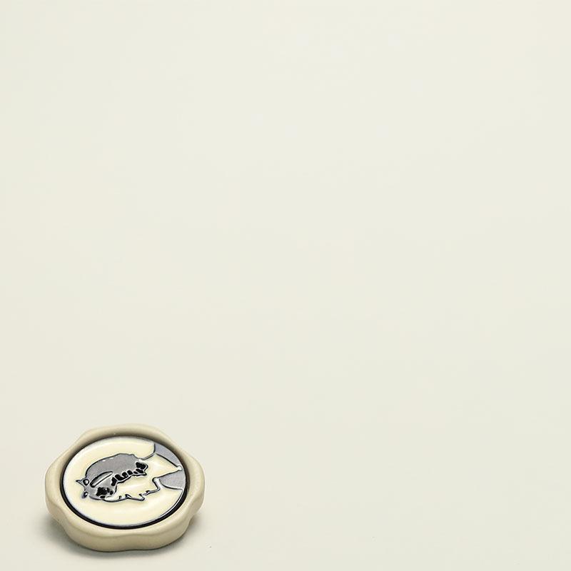 

Элегантный стиль Женский Аватар Одежда Пуговицы Двустороннее Нейлоновое Пальто Куртка Свитер Костюм Декоративные Пуговицы 2 #[Girl Wave Edge White] 18mm