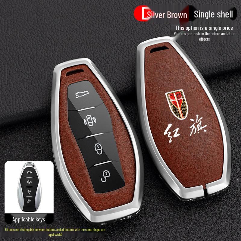 Husă cheie Hongqi: Modele H5, H6, HS5, HQ9, HS3, EQM5 (2023)