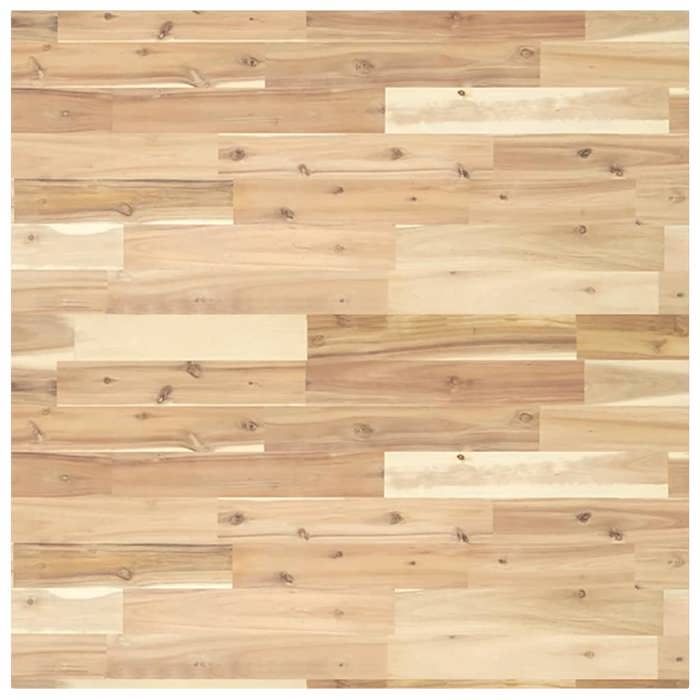 VidaXL Square Table Top 80x80x2 Cm Solid Acacia Wood, Replacement Table Top, Square Table Top, Top of 4008710