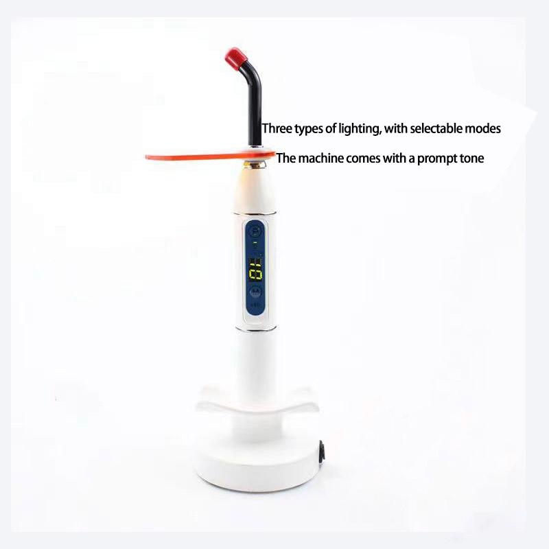 Bezprzewodowa Stomatologiczna Lampa Polimeryzacyjna Ręczna Ustna Światłoczuła Lampa Polimeryzacyjna Stomatologiczna Lampa do Pieczenia Światłem Niebieskim do Licówek