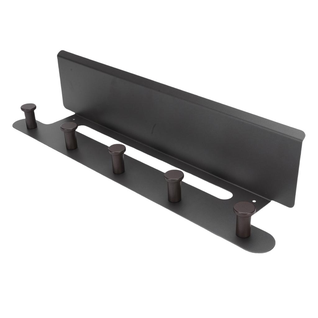 Wall Mount Clothing Rack with Board Hanging Storage Shelf Coat   for Home Entryway Bedroom Bathroom