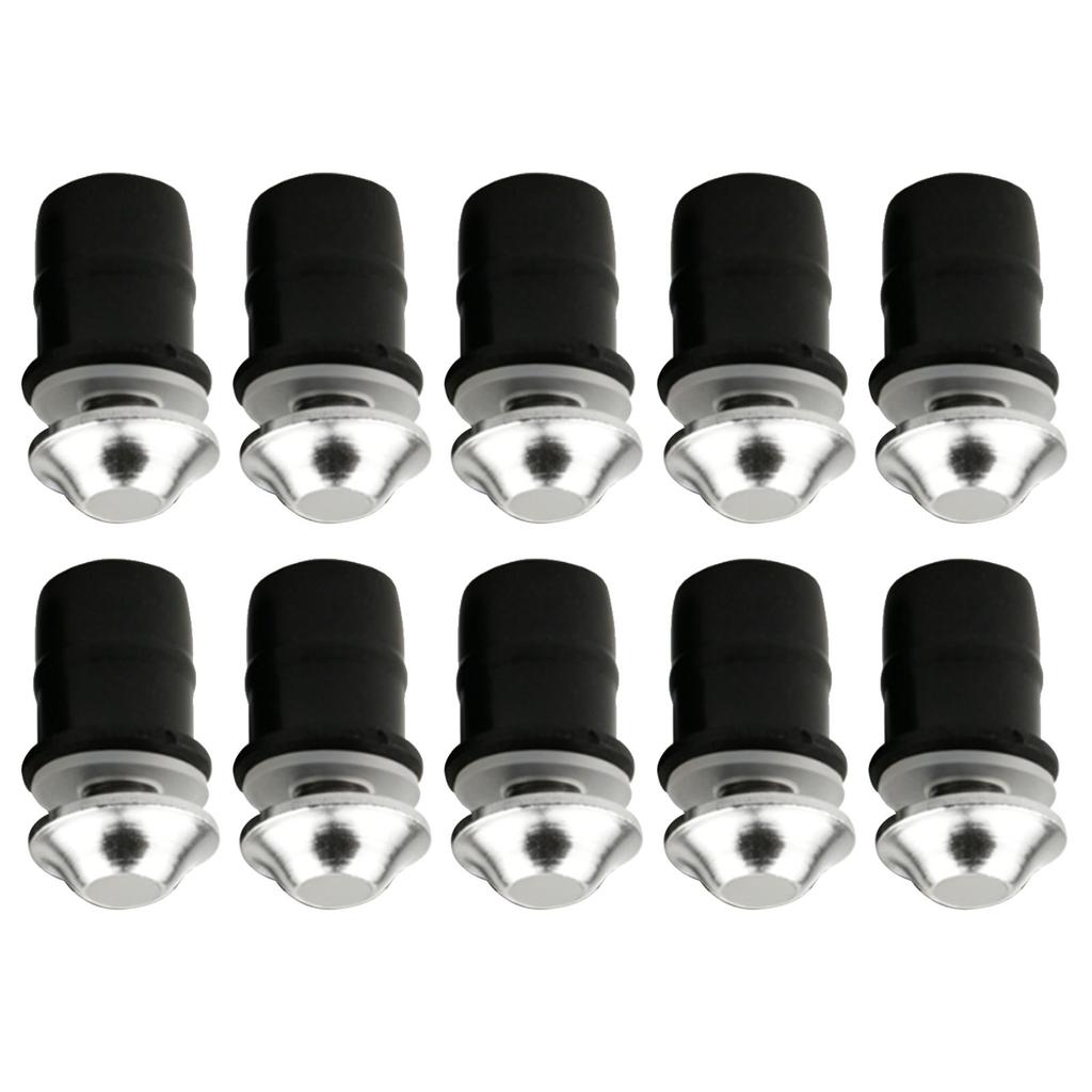 Motorcycle Windshield Bolt Screw Kit CNC Aluminum Alloy Standard M5 Thread Motorbike Windscreen Body Mounting Kit Silver