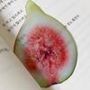 Multicolor Fruit Slice Bookmark Acrylic Funny Design Bookmark Reading Book Page Holder  Gift