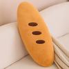 Simulated Long Baguette Pillow Plush Toy Doll Girl Sleeping on The Sofa on The Bed and Legs Clamping on The Pillow Gift