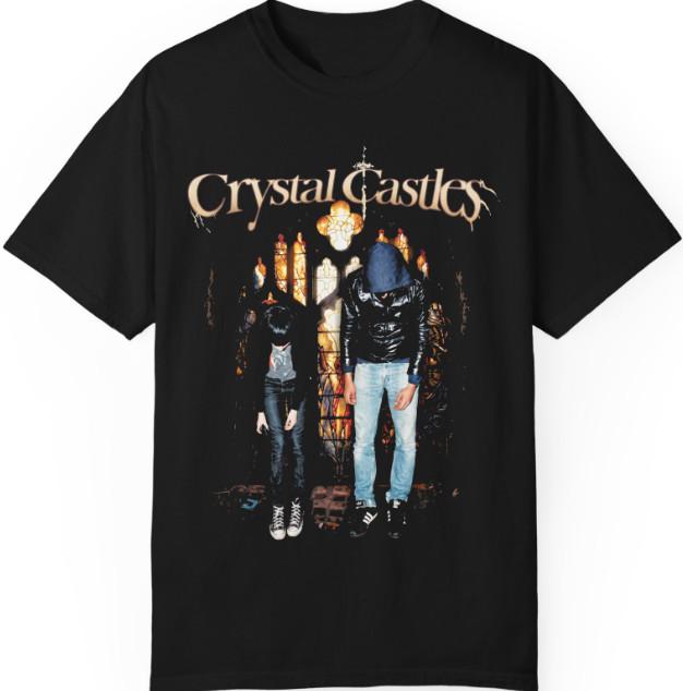 Crystal Castles T-Shirt, Y2k Grafik-T-Shirt, Crystal Castles Grafik-T-Shirt