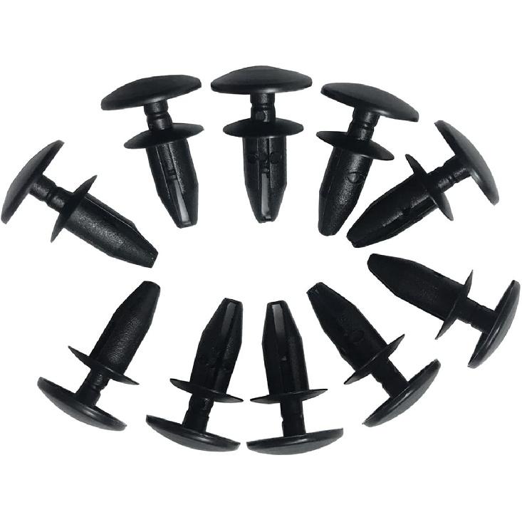 10PCS Tailgate Molding Protector Spoiler Cap Clips Replacement Rivets Compatible with 2009-2017 Ram 1500 2500 3500