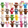 JOYFY 24 Stuks Mini Dier Pluche 3 Knuffeldieren Grootverkoop voor Verjaardagsfeestjes Bedankjes Cadeaus Pinata Vullers Feestartikelen
