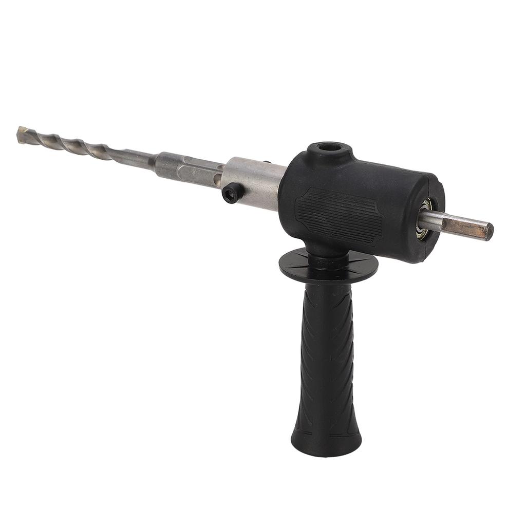 Electric Drill to Hammer Adapter Conversion Head with Bits Screws Handle Power Tool Attachment