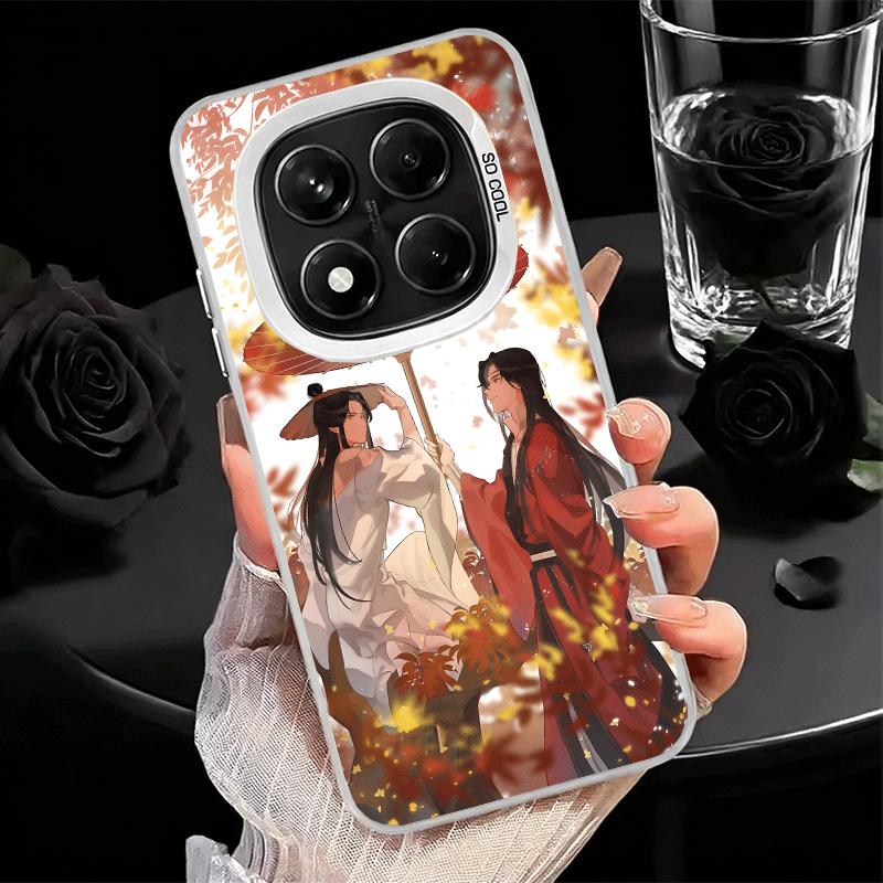 Heaven Official's Blessing Anime Soft Phone Case for Xiaomi Redmi Note 13 14 15 Pro Plus 12S 12 11S 11 11T 10S 10 Shockproof Cov