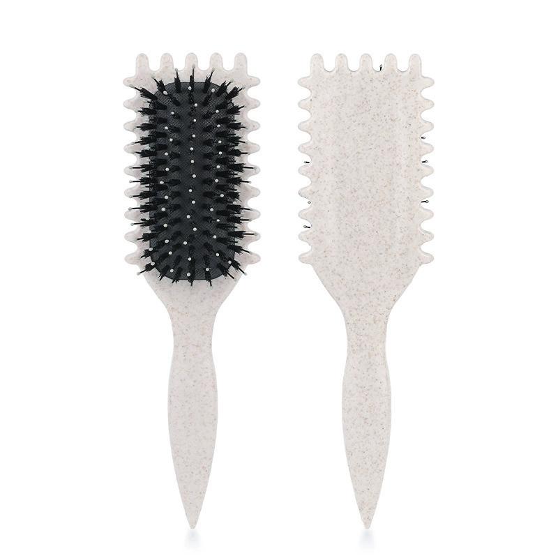 Women's Hair Comb Hollow Shaped Curly Hair Comb Multi Functional Scalp Massage And Anti-static Fluffy Hair Brush