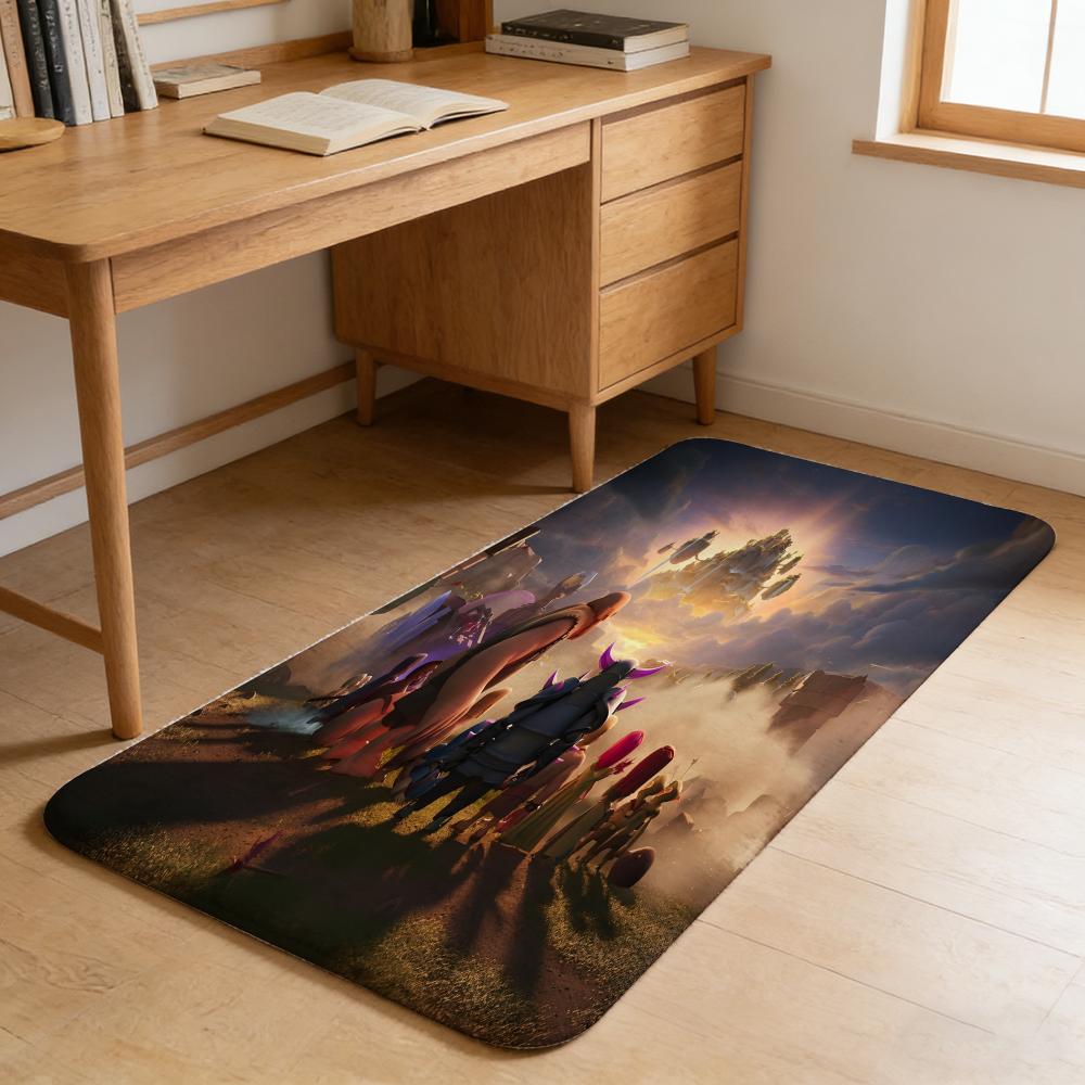 Competitive A-Apex Legends Floor Mat Flannel Door Mat Non-Slip Absorbent Washable Indoor Home Rug