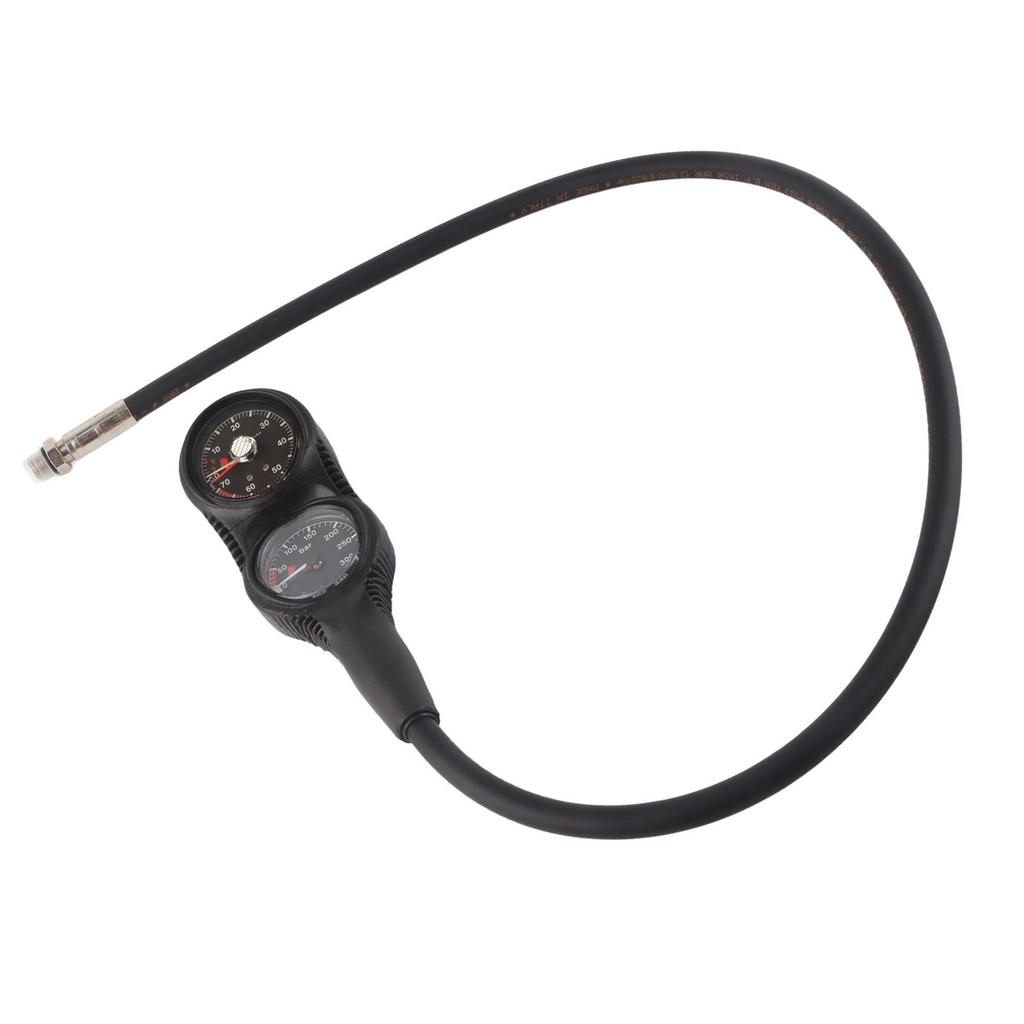 Professional Scuba Diving 2 Gauges Pressure Gauge Dive Digital Depth Equipment