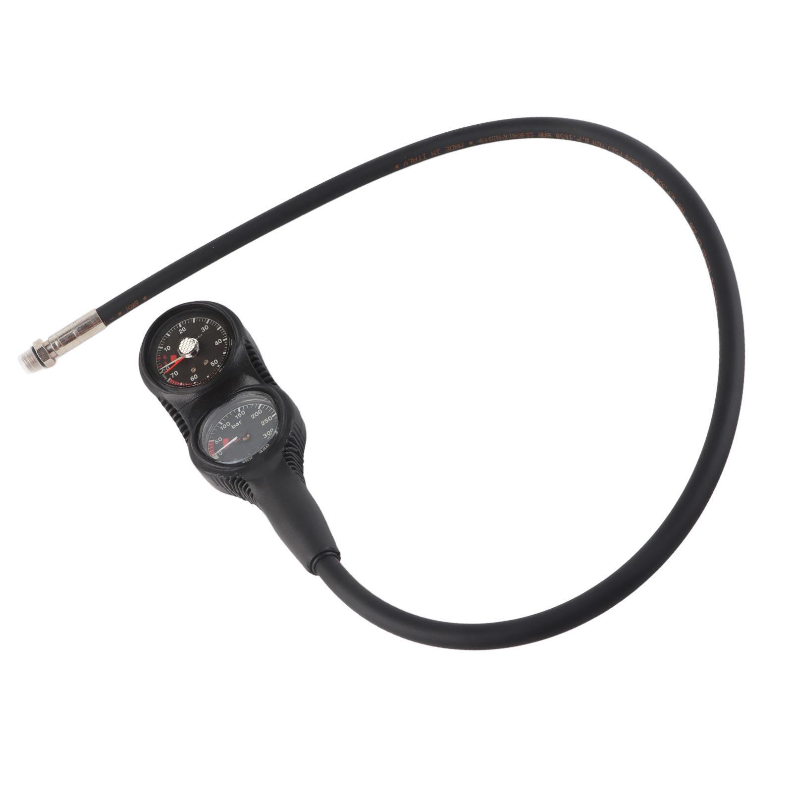 

Профессиональный дайвинг 2 манометра Манометр Дайв Цифровое оборудование для измерения глубины