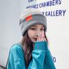 Hut Damen Herbst und Winter Wollmütze Flut Kalte Mütze Kapuzenmütze Koreanische Wilde Strickmütze Monatsmütze