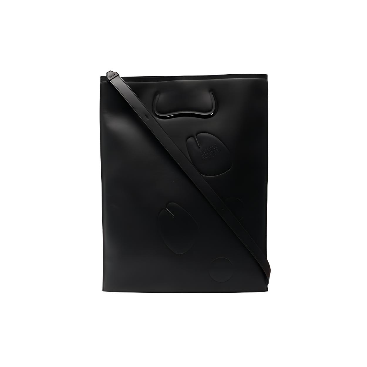 

New Maison Margiela Cow Leather Shopping Bag, Crossbody Bag, Shoulder Bag Men s Black SB1WC0003P5025T8013 36.1*5.1*46.0CM