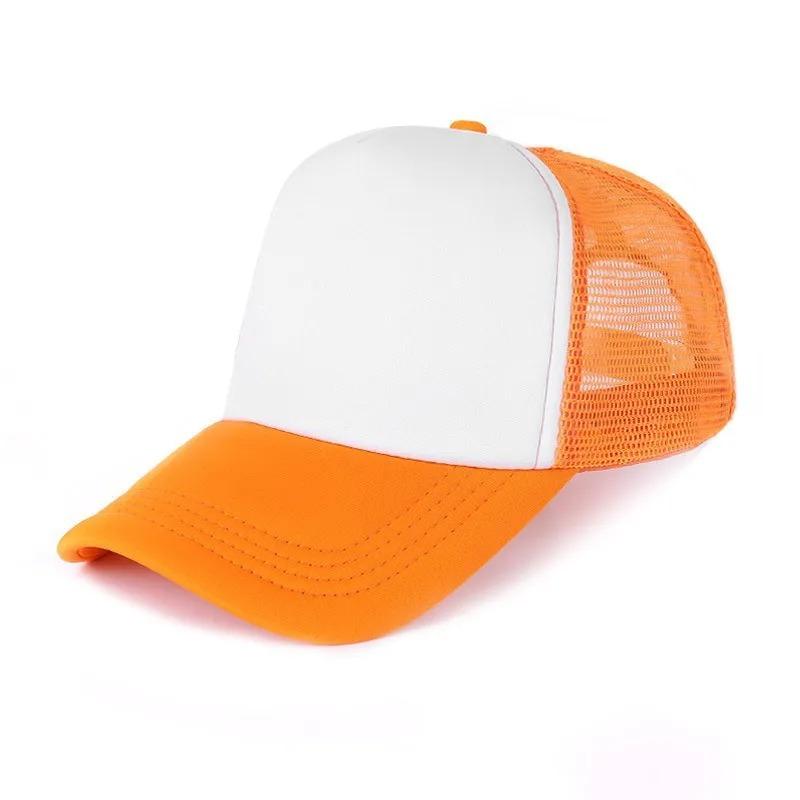 Unisex Cheaper 5 Panel Trucker Hat For Adult Summer Net Baseball Cap Men Women For Him Her Blank Mesh Adjustable Sun Hat Visor
