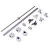 T8  Screw Kit 350mm Horizontal Optical Axes 8mm Double Rail Shaft Support Bearing