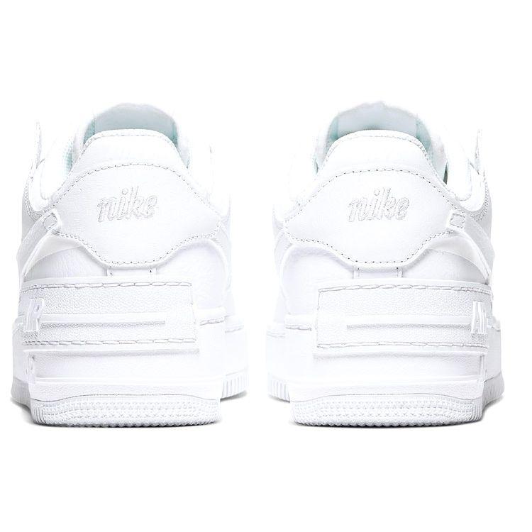 Nike Air Force 1 Shadow Triple White Damskie Sneakersy CI0919-100