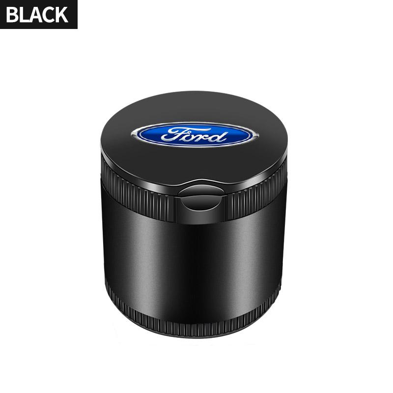 Car Styling LED Ashtray Cigarette Smoke Ash Cylinder Bin Holder With Lid For Ford Mondeo MK1 MK2 MK3 MK4 MK5