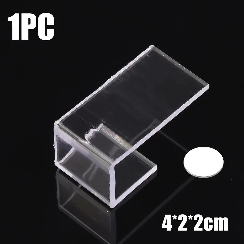 

1/5/10pcs Transparent Acrylic Car Ornament Stand for Car Decor Mini Stable Toys Display Holder Auto Fixed Decorations Bracket
