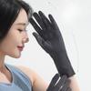 Sunscreen Gloves for Women In Summer Thin UV Proof Finger-revealing Medium Length Ice Silk Gloves Non Slip Driving and Riding Sports