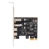 PCIe to USB 3.0 Type C Expansion Card 5Gbps 2 Type C 3.1 and 2 USB 3.0 Ports for Desktop PC Plug and Play