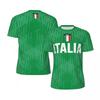 Italia Flag 3D tištěný dres letní móda krátký rukáv ležérní pánské sportovní tričko rychleschnoucí prodyšné fotbalové tričko