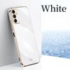 Electroplated Plating Square Frame Phone Case Funda For Samsung Galaxy A56 A36 A26 A16 A55 A35 A25 A15 A 55 35 25 5G Soft Cover