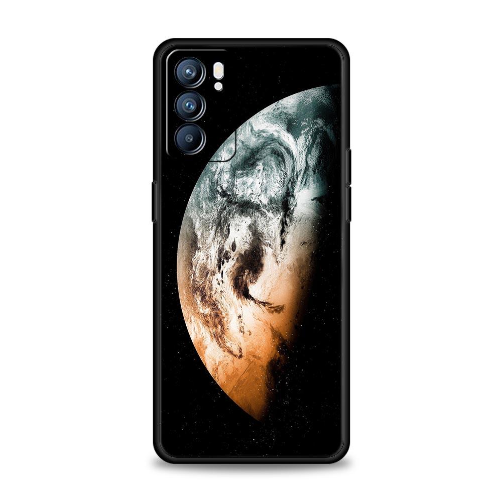 Starry Sky Universe Planet Case For Oppo Reno14 Reno13 Reno12 11 F 10 Find X5 X9 Pro A54 5G A53 A9 A16 A78 4G A80 A98 Cover